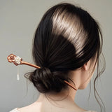 Apricot Rain Hair Stick