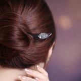 Noir Bloom Hair Stick
