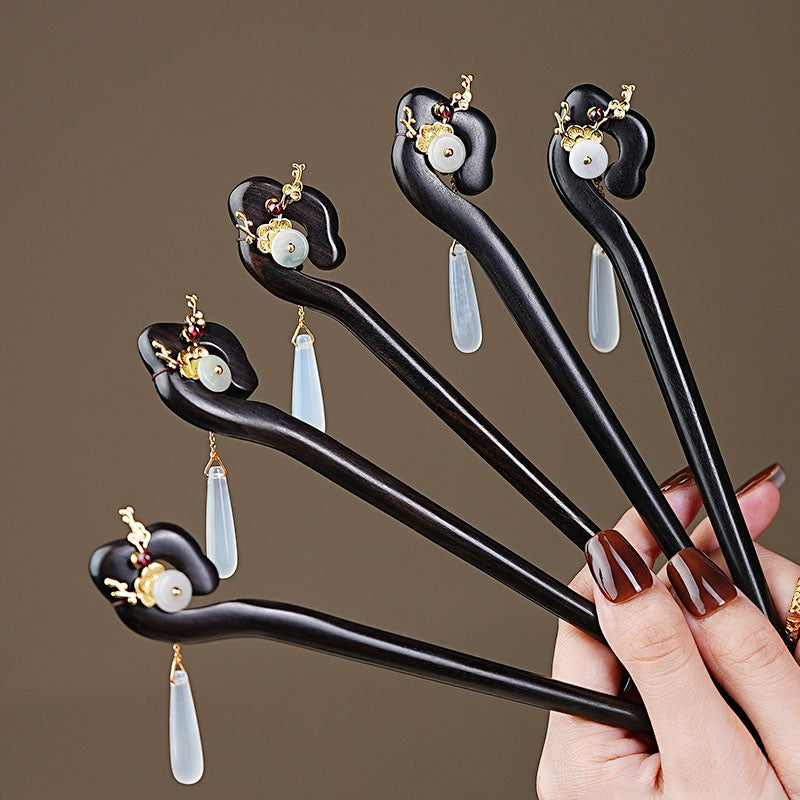 Cloudfall Pendant Hair Stick