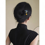 Amber Drop Hair Stick