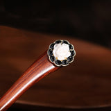 Redwood Rose Hair Stick