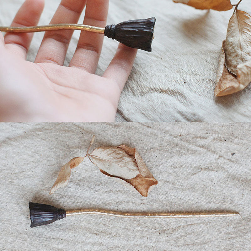 Lotus Pod Hair Stick