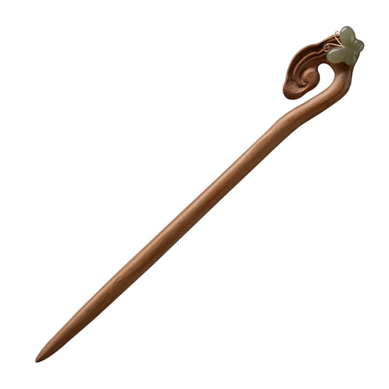 Jade Cloud Hair Stick