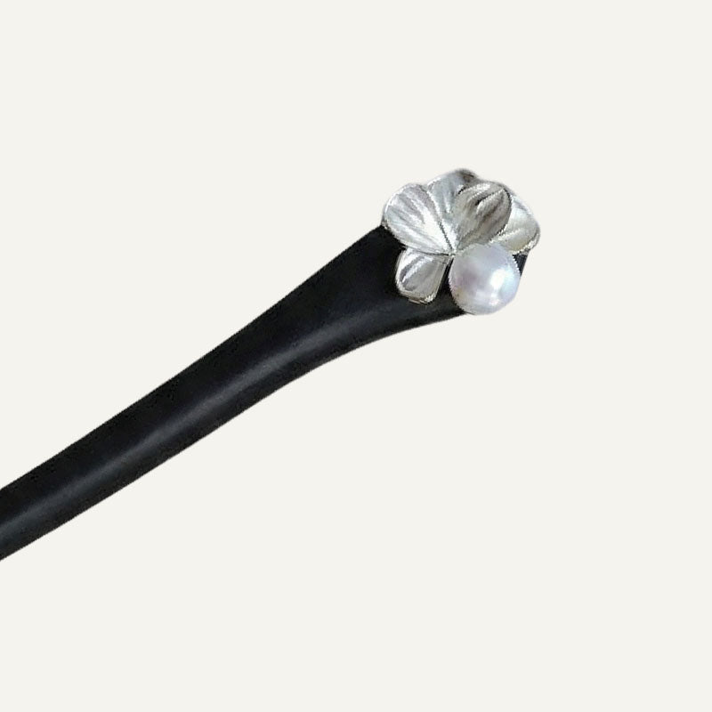 Single Pearl Bloom Hair Stick