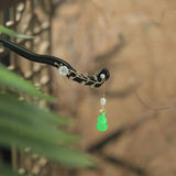 Floral Vine Gourd Hair Stick