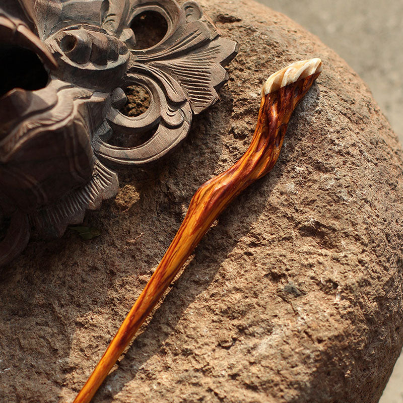 Natural Antler Hair Stick