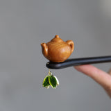 Teapot Serenity Hair Stick