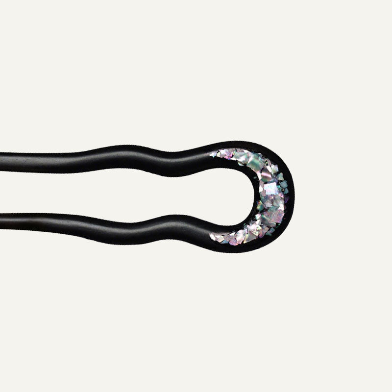 Nacre Curve Hair Stick