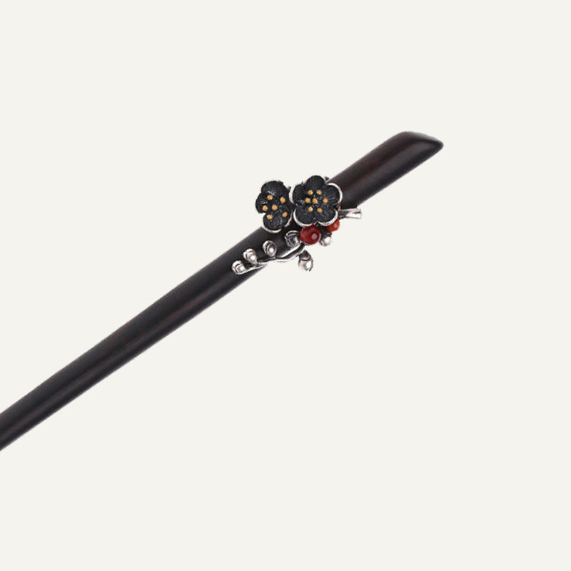 Arden Plum Hair Stick