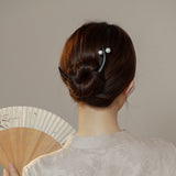 Crescent Baroque Pearl Hair Stick