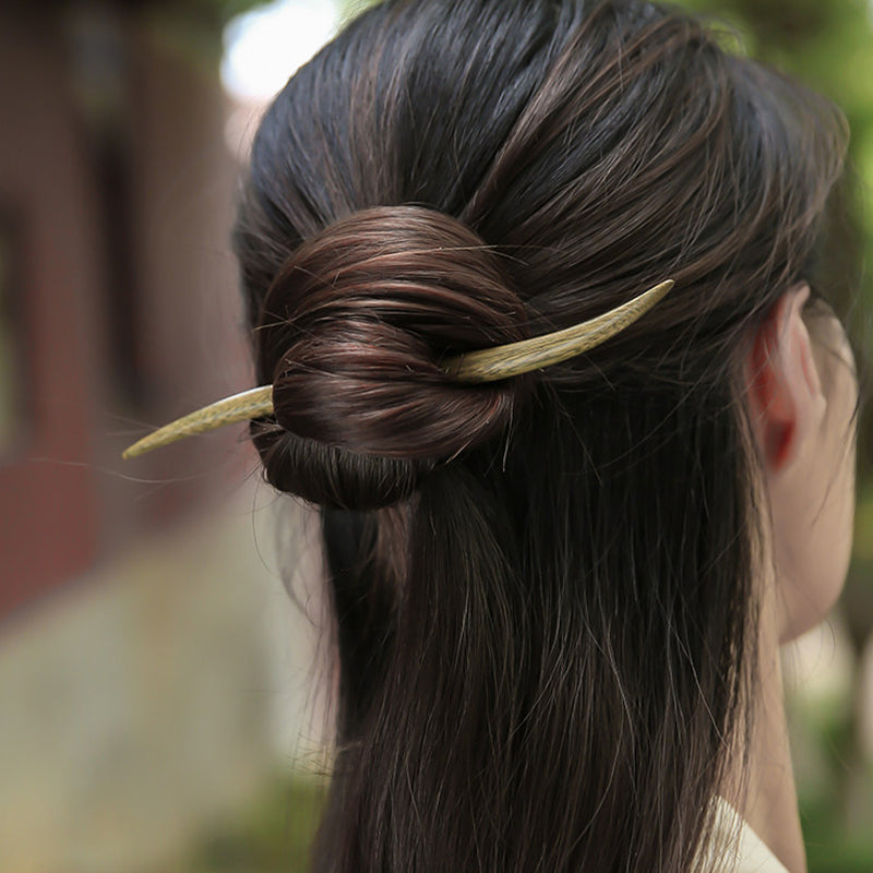 Olive Arc Hair Stick