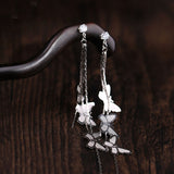Butterfly Long Drop Hair Stick