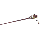 Garnet Tassel Hair Stick