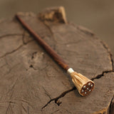 Lotus Horn Hair Stick