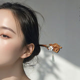 Blossom Jade Drop Hair Stick