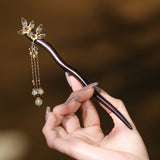 Shell Petal Drop Hair Stick