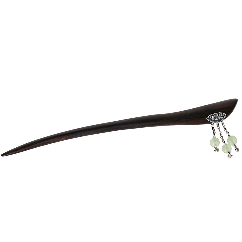 Willow Prehnite Hair Stick