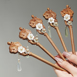 Blossom Jade Drop Hair Stick