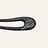 Painted Bamboo Hair Stick