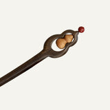 Cinnabar Gourd Hair Stick