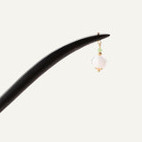 Lunar Drop Ebony Hair Stick