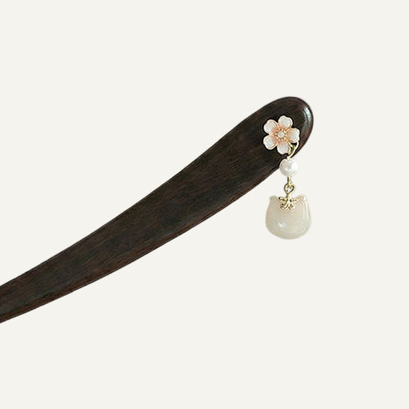 Silent Flower Cat Hair Stick