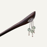 Willow Prehnite Hair Stick