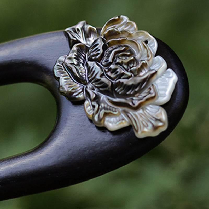 Peony Blossom Hair Stick