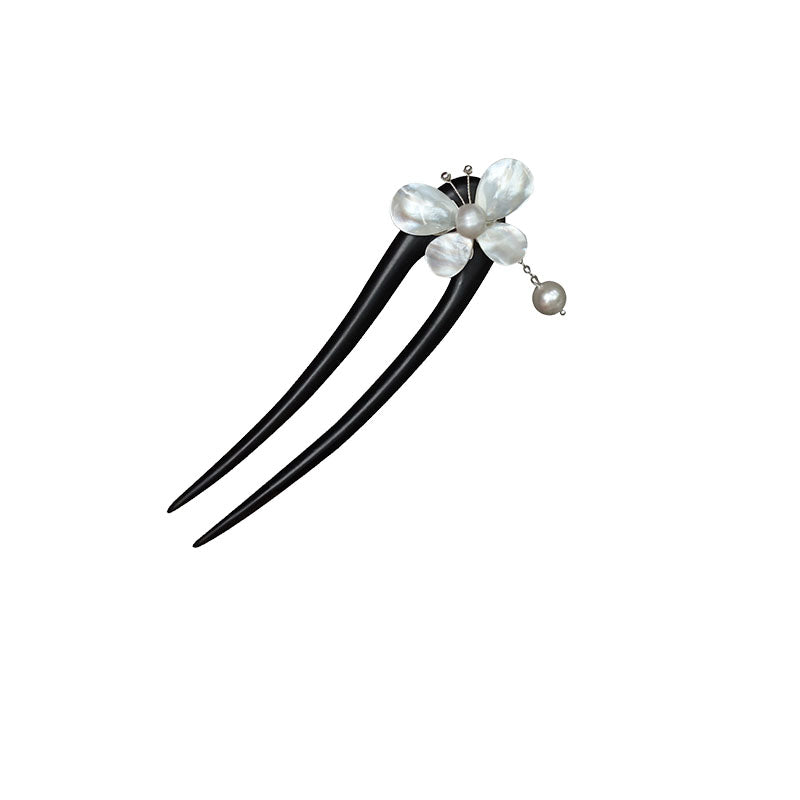 Butterfly Nacre Pearl Hair Stick