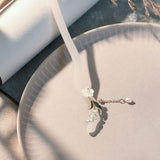 Mist Leaf Flow Hair Stick