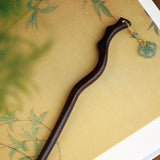 Water Jade Drop Hair Stick