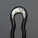 Crescent Bamboo Hair Stick