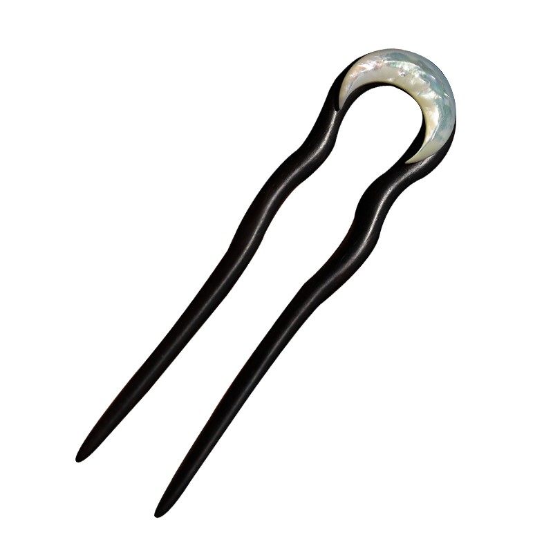 Moon Arc Nacre Hair Stick