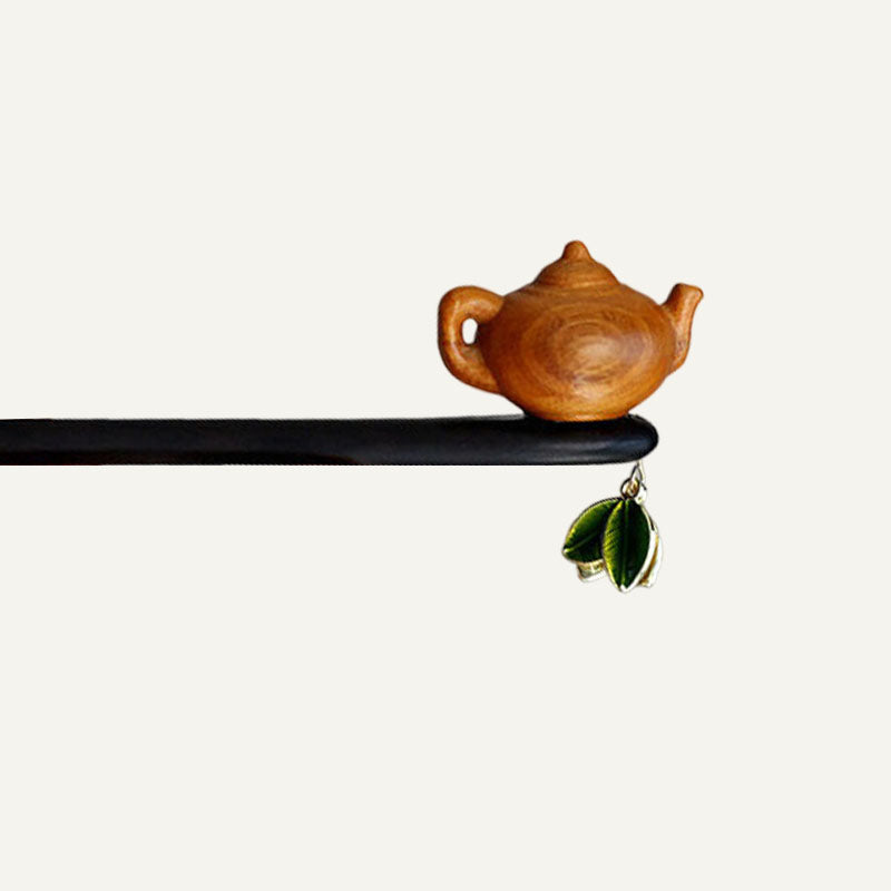 Teapot Serenity Hair Stick