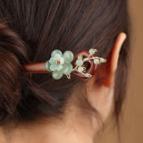Morning Dew Jade Hair Stick