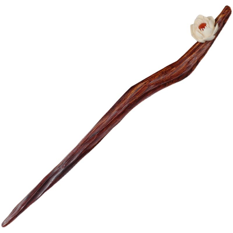 Antler Flower Agate Hair Stick