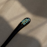 Gilded Leaf Hair Stick