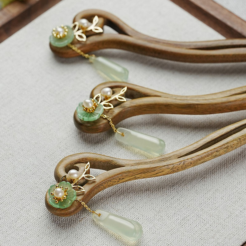 Misty Pear Hair Stick