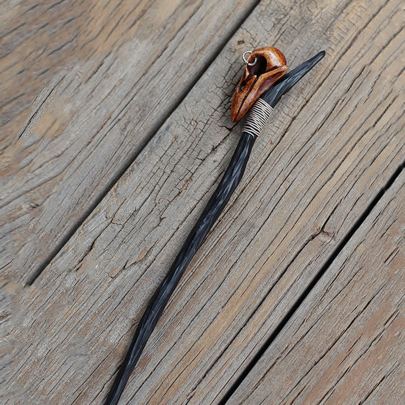Bird Skull Hair Stick