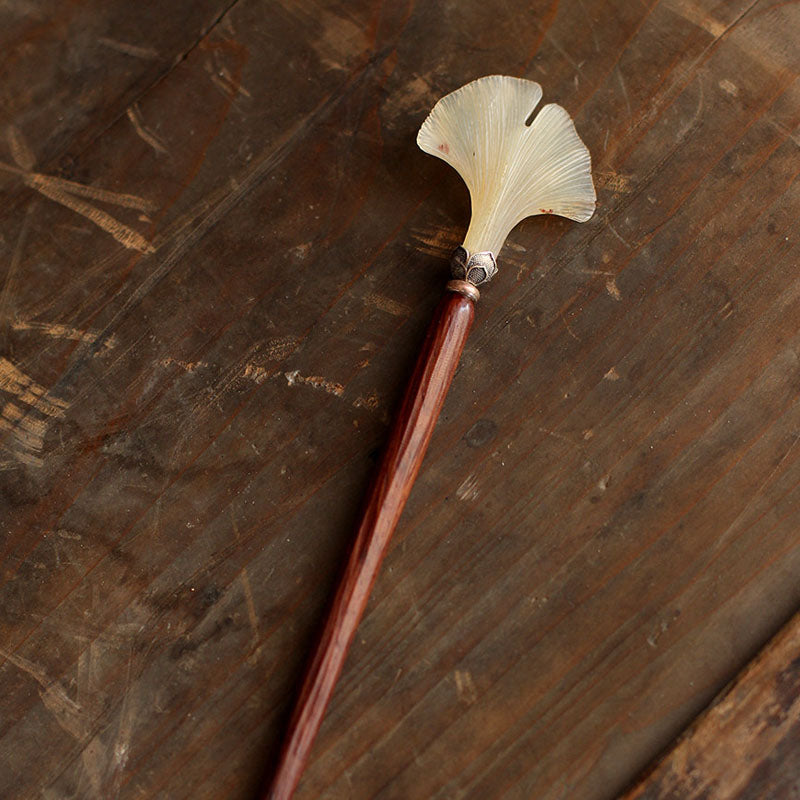 Ginkgo Leaf Hair Stick