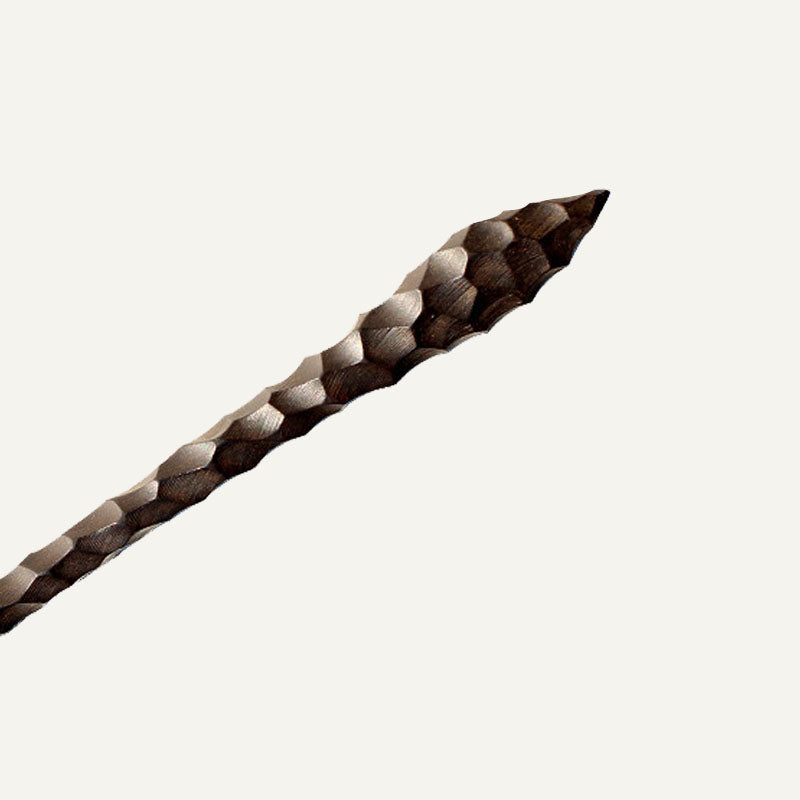 Faceted Spine Hair Stick