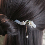Mist Leaf Flow Hair Stick