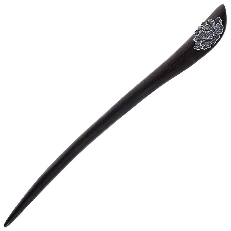 Noir Bloom Hair Stick