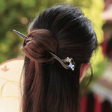 Butterfly Hook Ebony Hair Stick