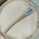 Azure Filigree Hair Stick