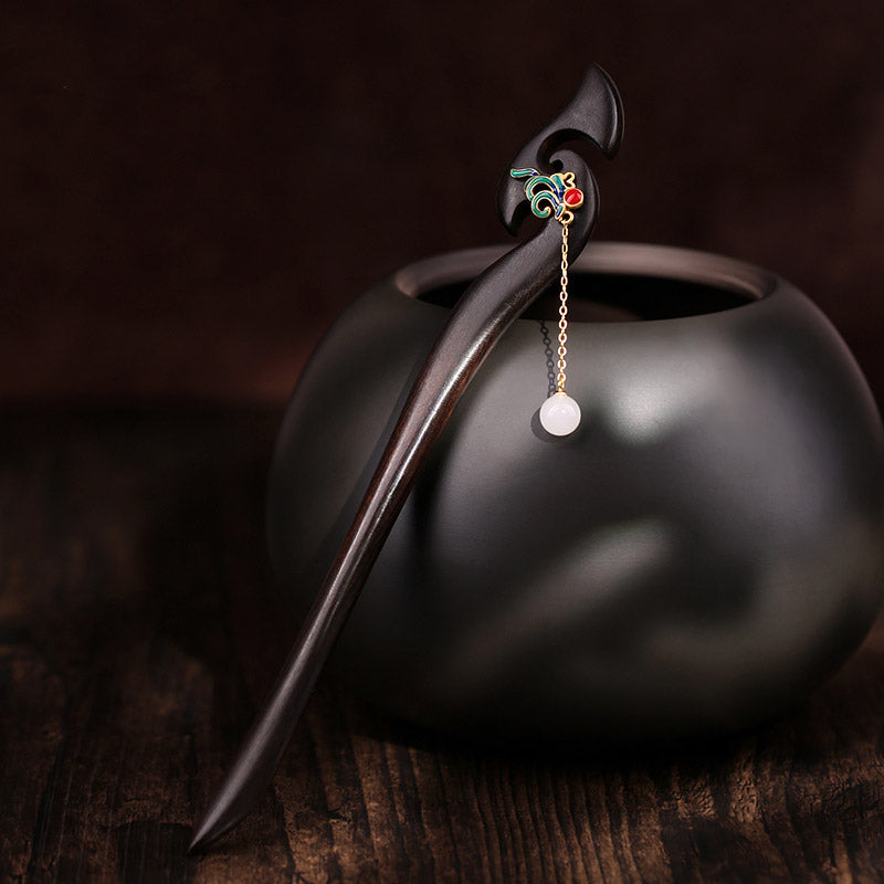 Auspicious Cloud Tassel Hair Stick