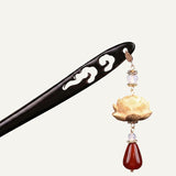 Lotus Pendant Hair Stick