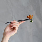 Teapot Serenity Hair Stick