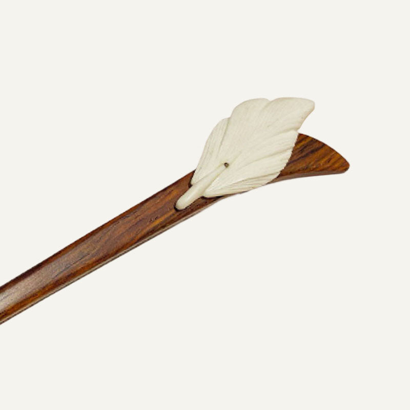 Feather Arc Hair Stick