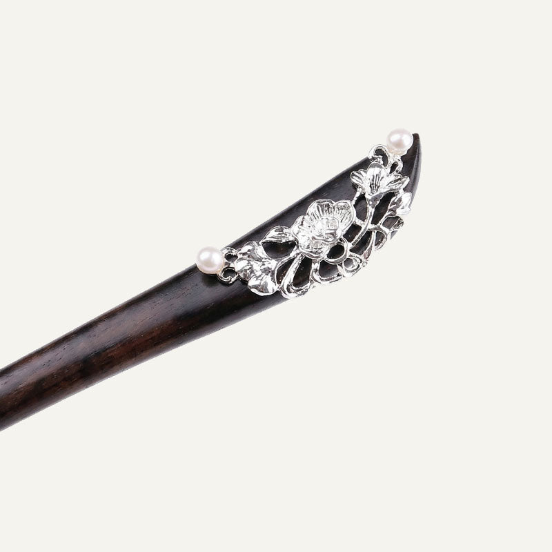 Peony Bloom Hair Stick